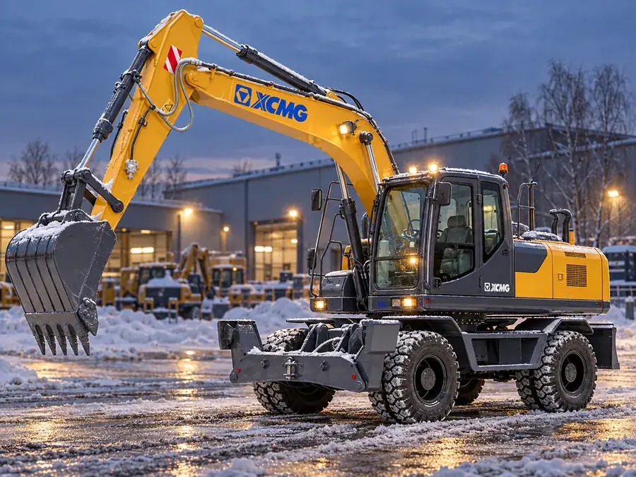 Колёсный экскаватор XCMG XE210WD